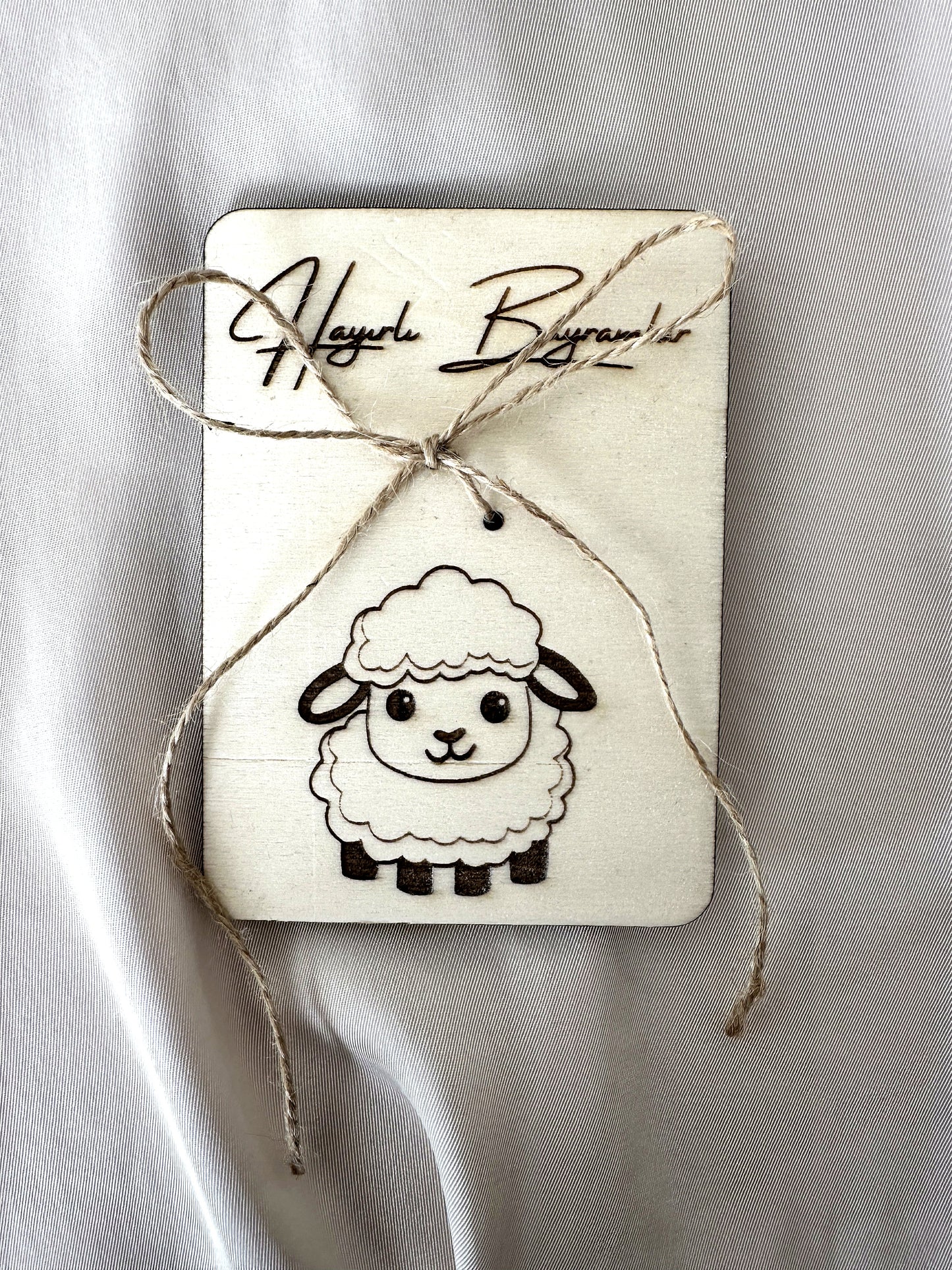 Eid Mubarak Geldgeschenk aus Holz