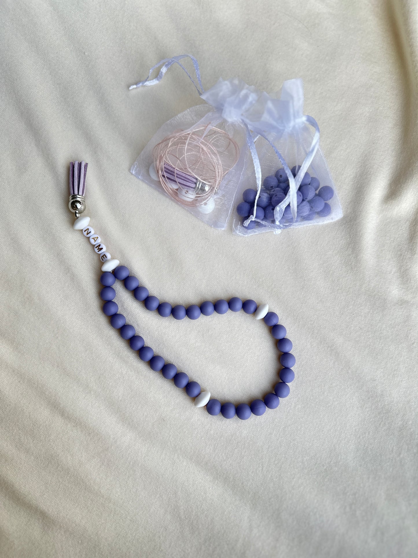 Personalisiertes Tesbih Set für Kinder -Tesbih selber machen