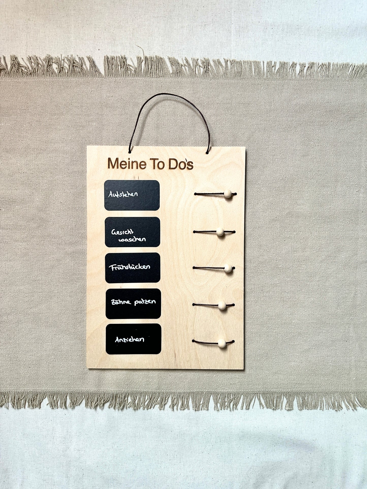 Meine To Do's Holztafel – Praktisch und stilvoll organisiert