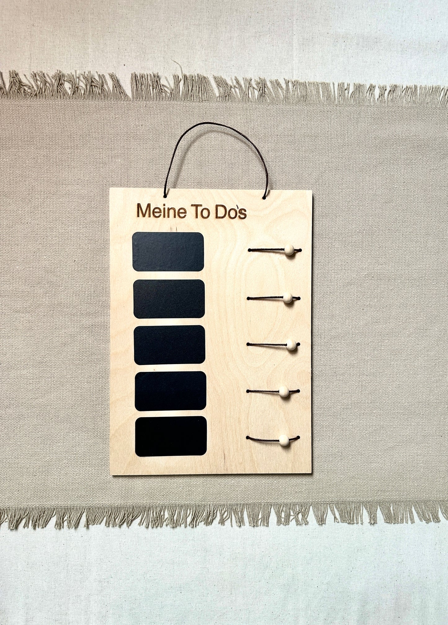 Meine To Do's Holztafel – Praktisch und stilvoll organisiert
