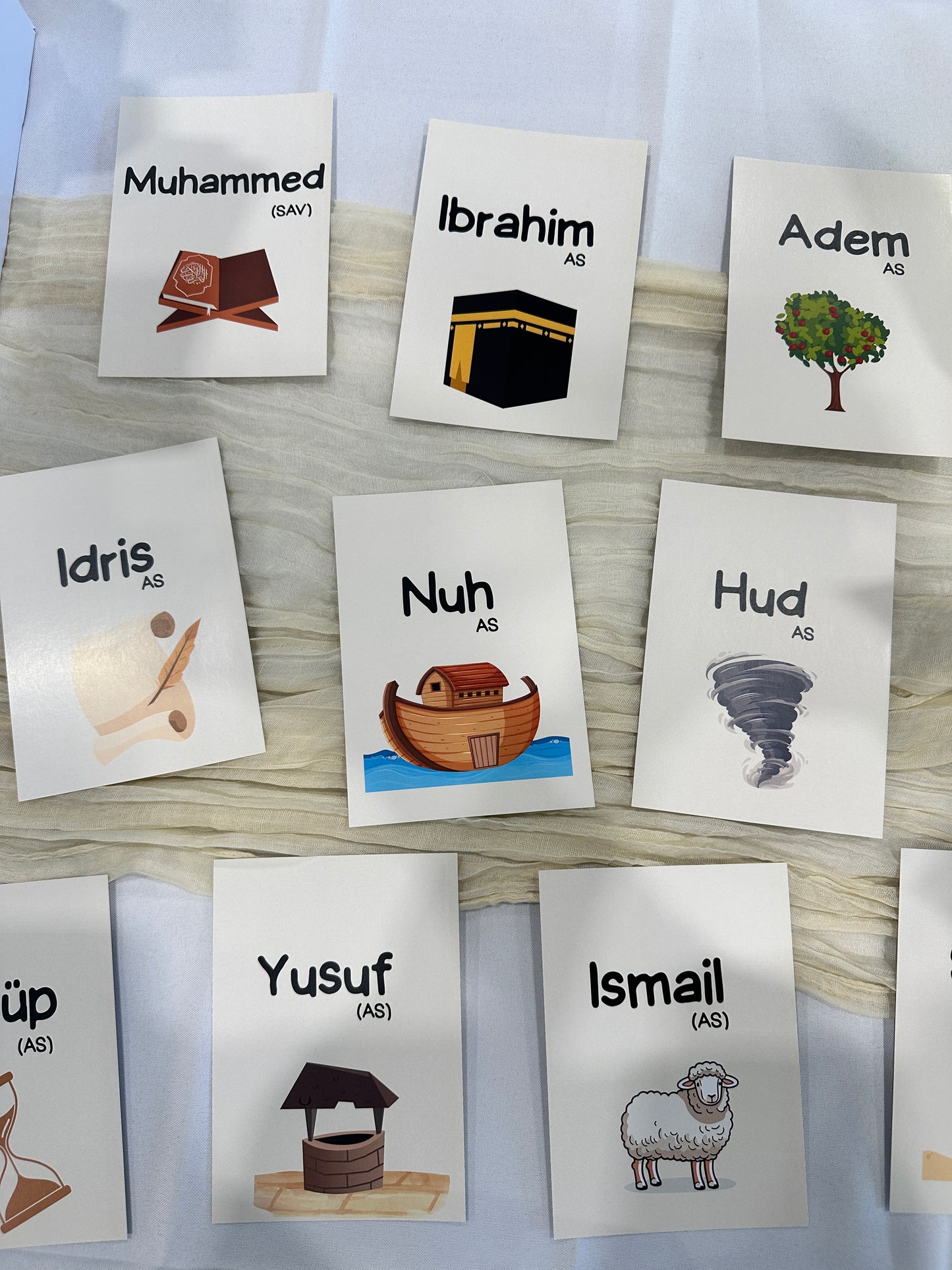 Geschichte der Propheten im Islam – Lernkarten mit Quiz