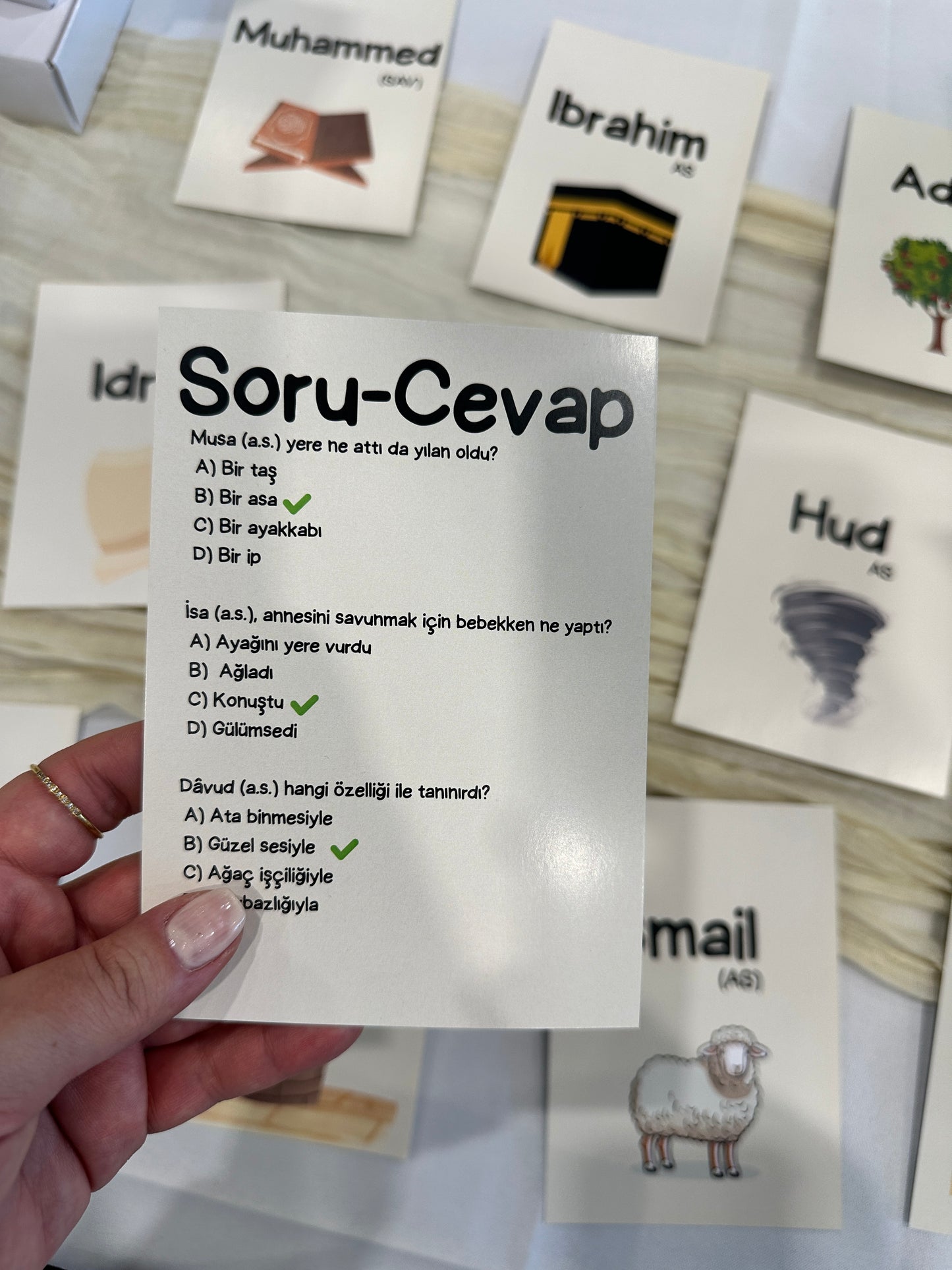 Geschichte der Propheten im Islam – Lernkarten mit Quiz