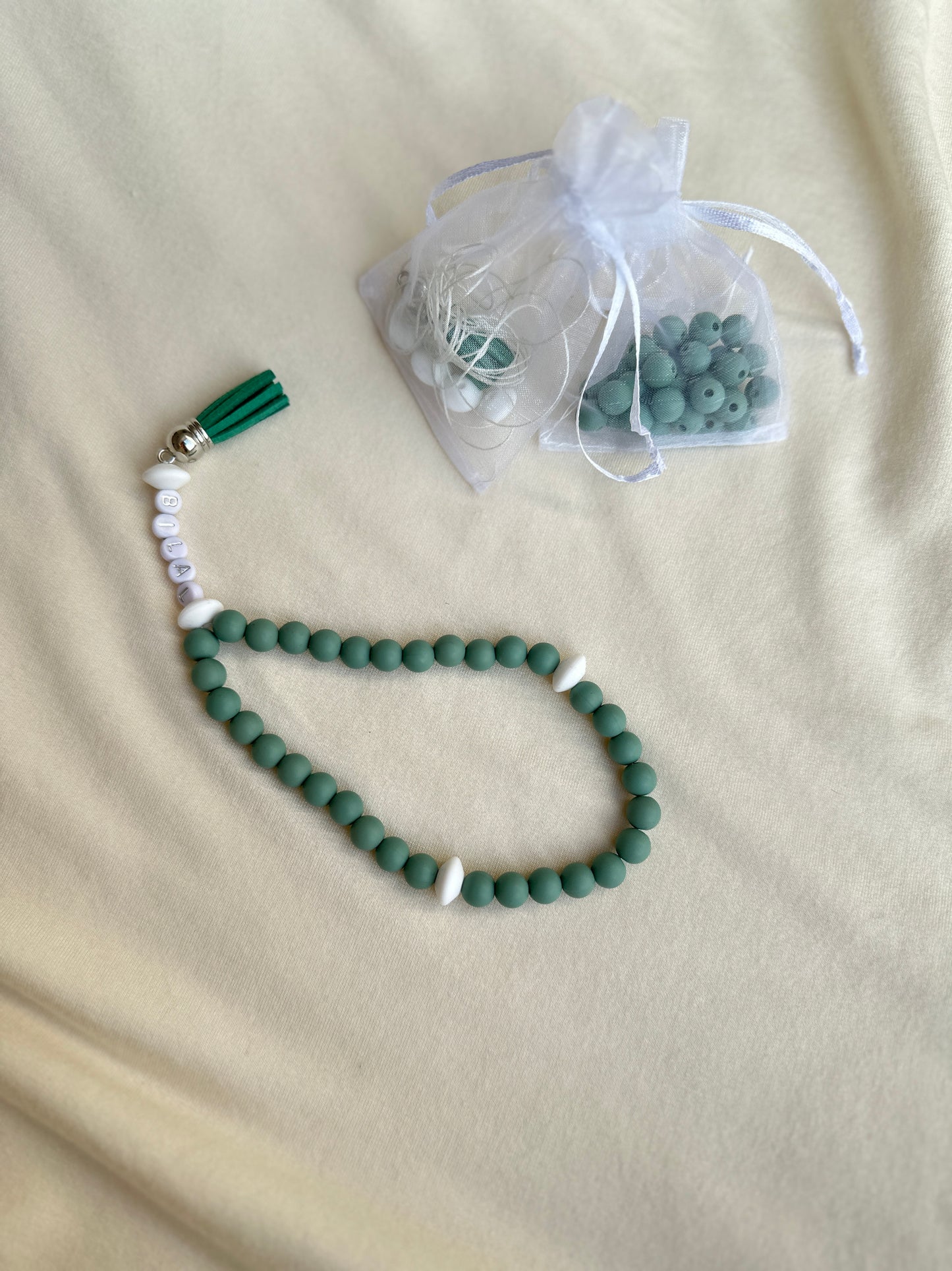 Personalisiertes Tesbih Set für Kinder -Tesbih selber machen