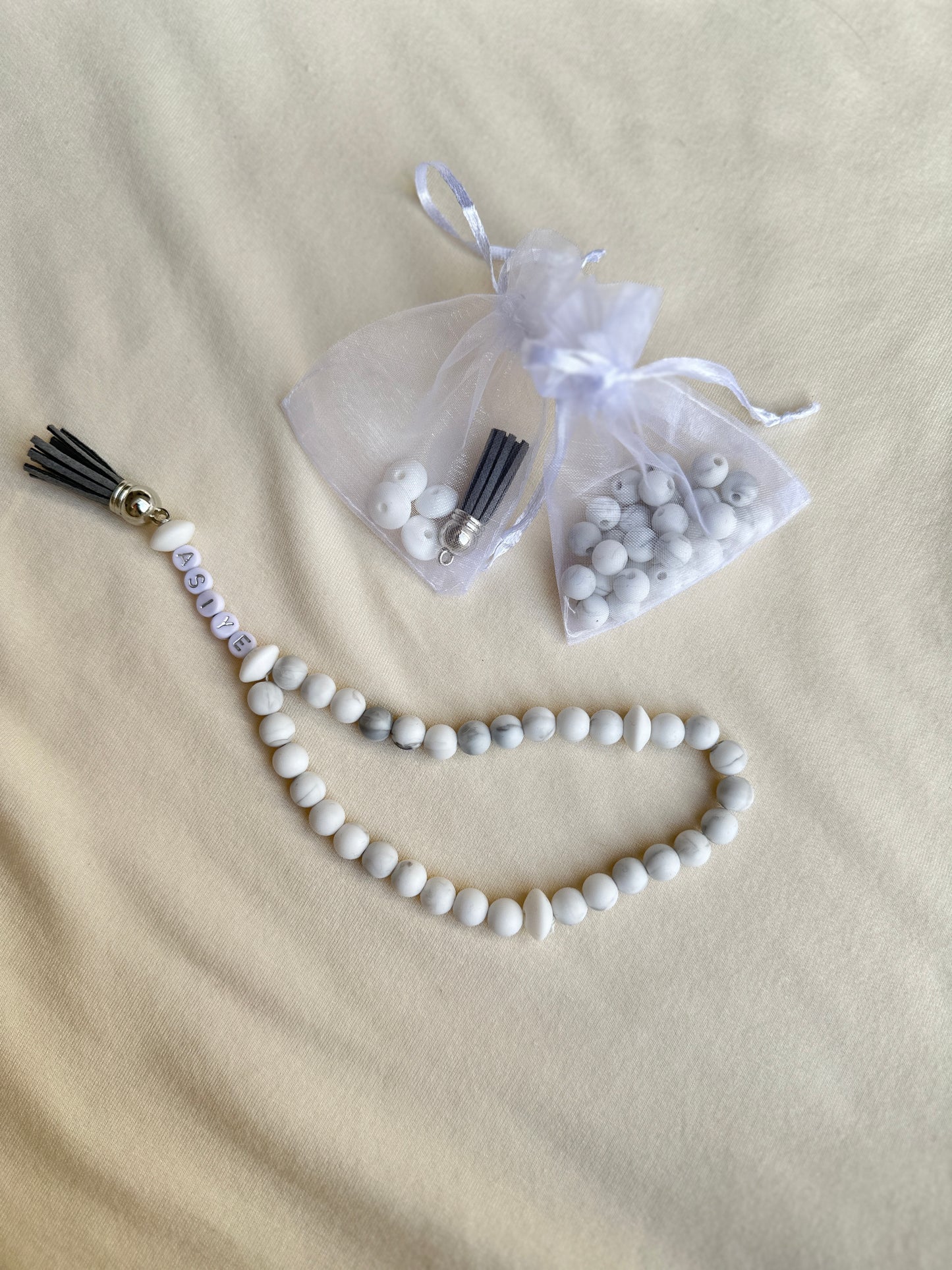 Personalisiertes Tesbih Set für Kinder -Tesbih selber machen